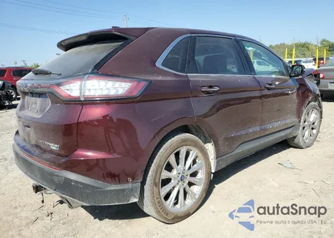 2017 Ford Edge Titanium из США, поврежденный, VIN 2FMPK4K95HBC21367